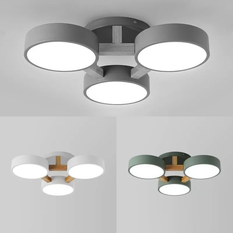 Minori Nordic Minimalist Flush Mount Ceiling Light