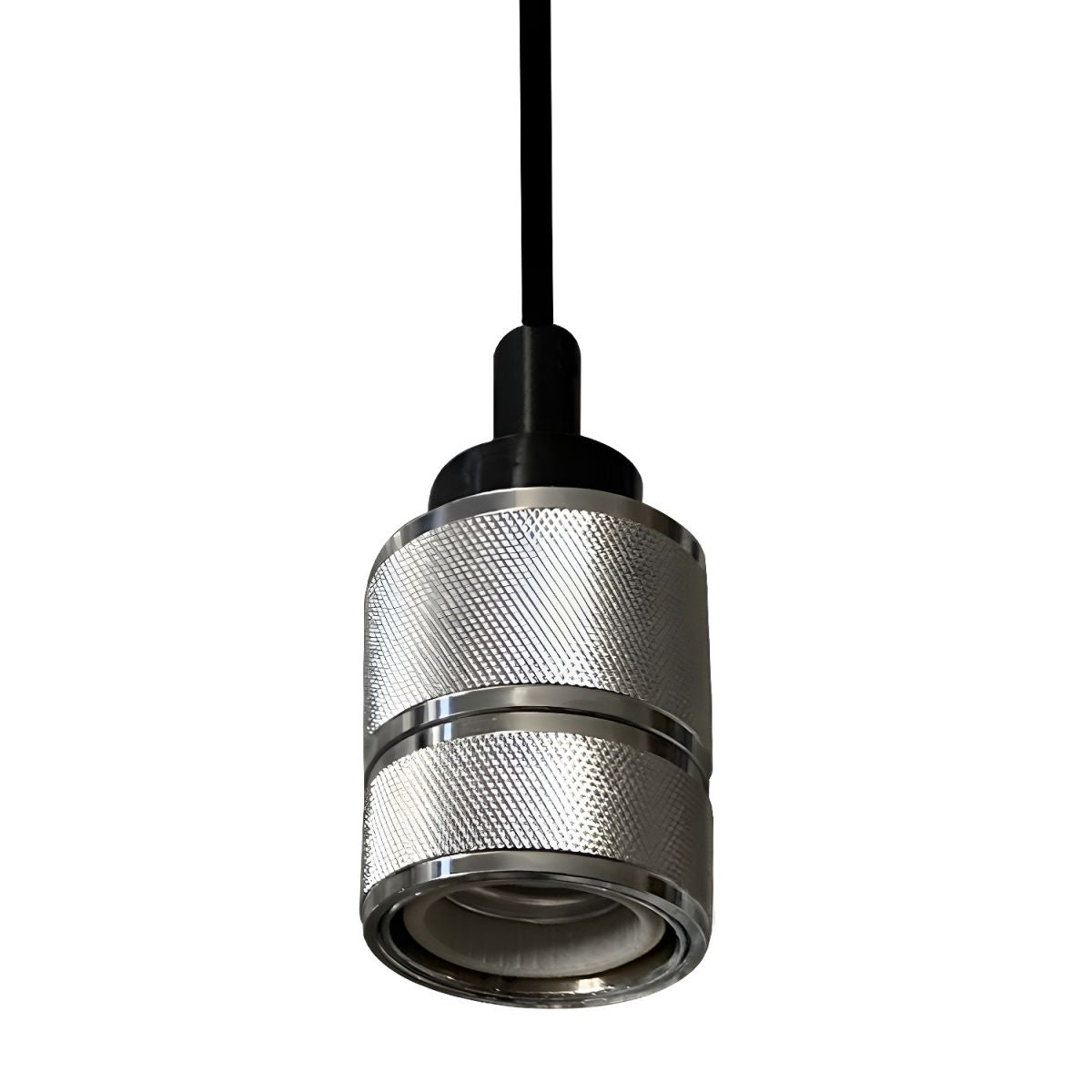 Cooley Modern Bulb Industrial Metal Pendant Light, Black/Copper/Gold/Silver