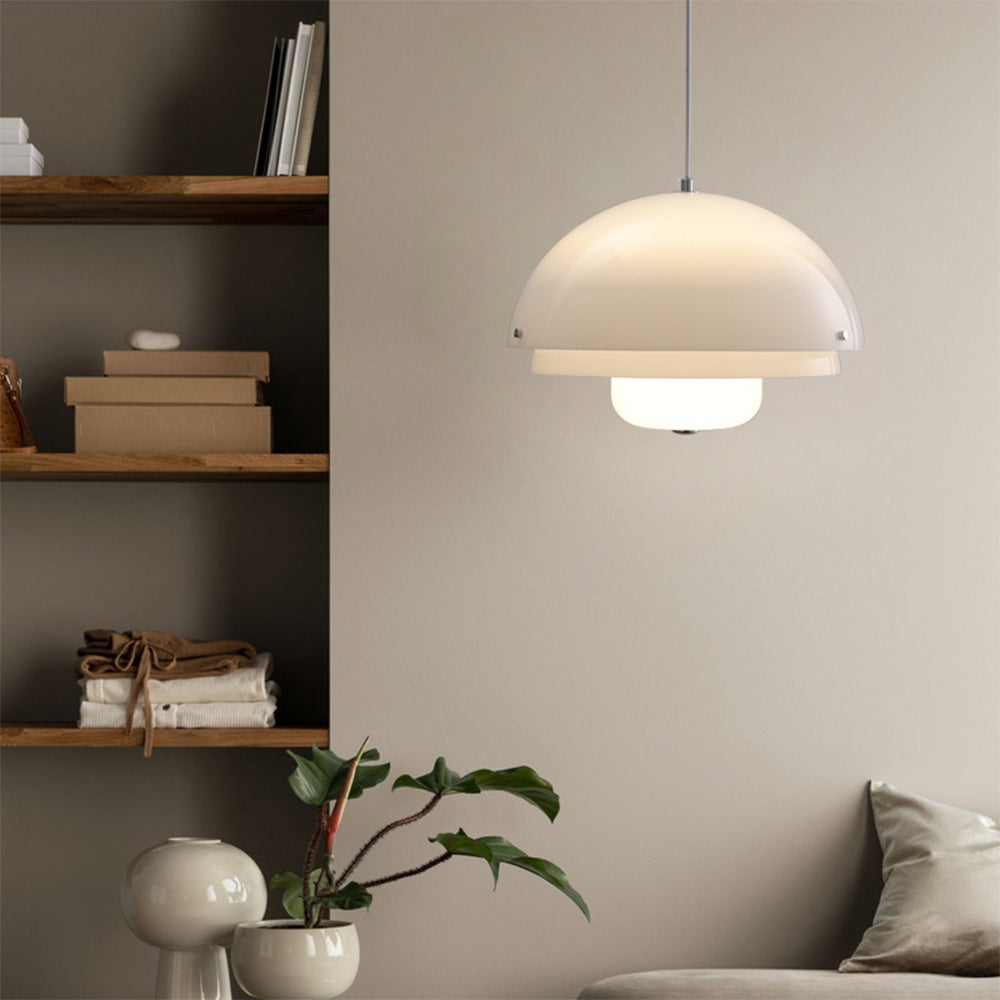 Cairns Bauhaus Nordic Simple Pendant Light Metal Acrylic Dining Room