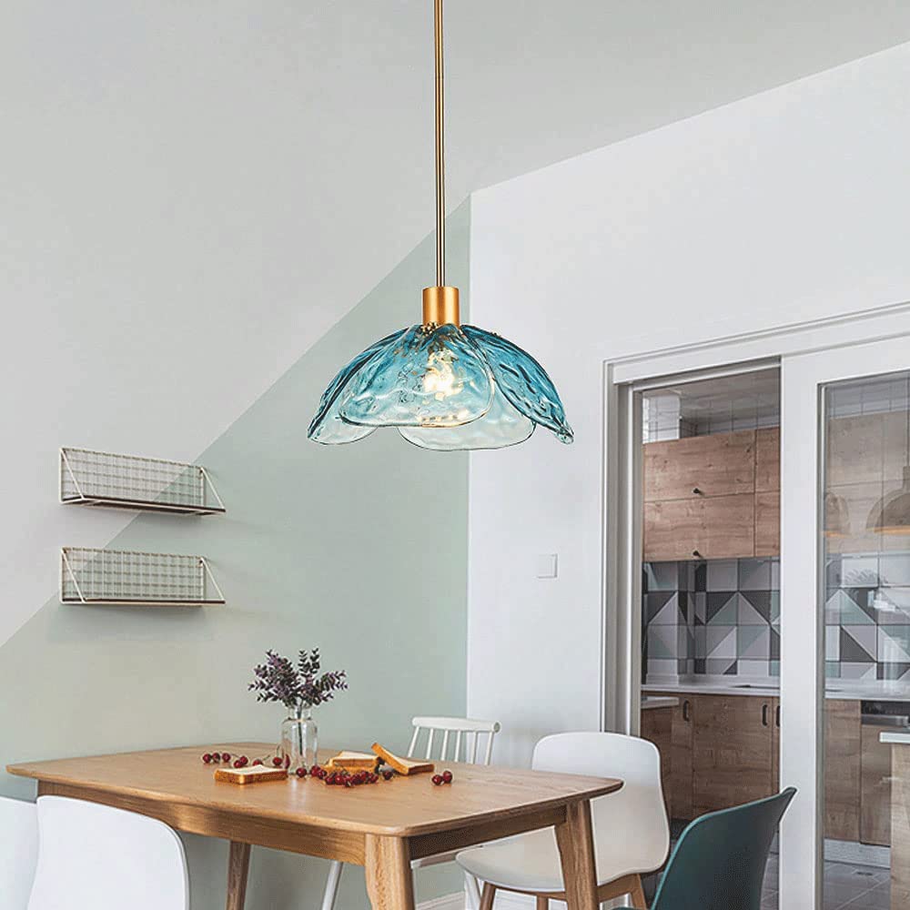 Hailie Modern Pendant Light Metal/Glass Bedroom/Living Room