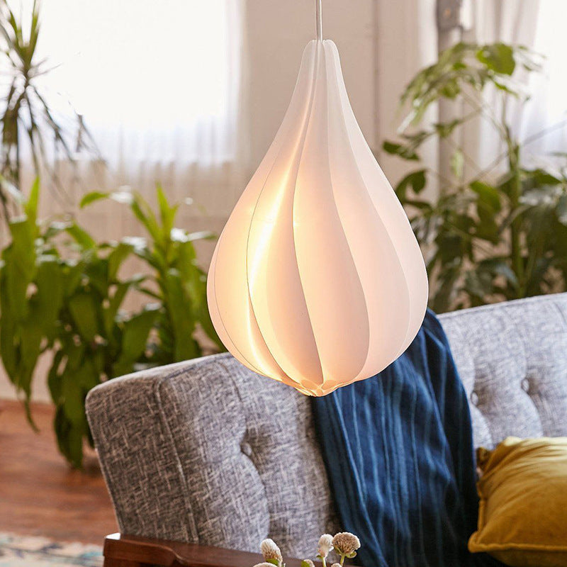 Hailie Nordic Bud Shape Pendant Light Resin Living Room