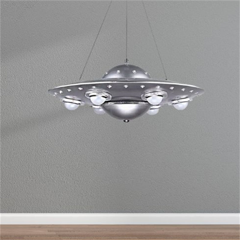 Alessio Modern UFO Metal Kids Pendant Light