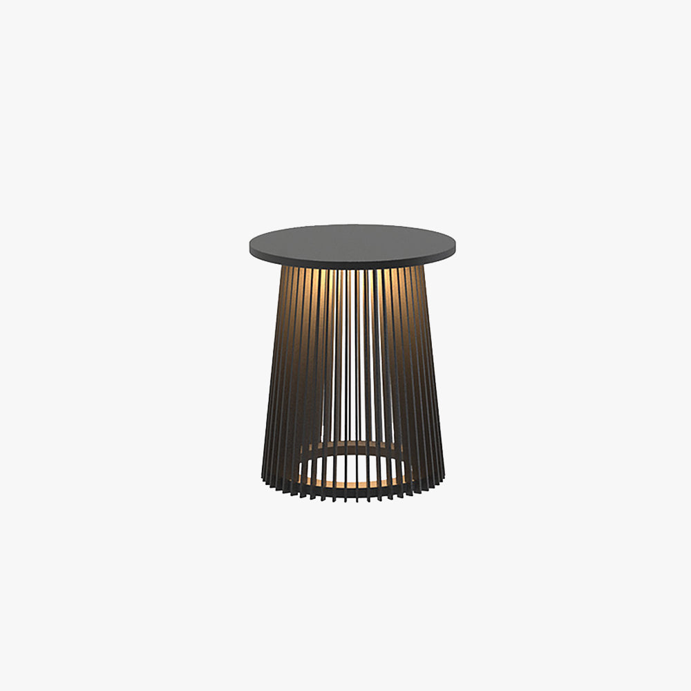 Orr Table Metal Rechargeable/Solar Metal&Acrylic Outdoor Floor Lamp