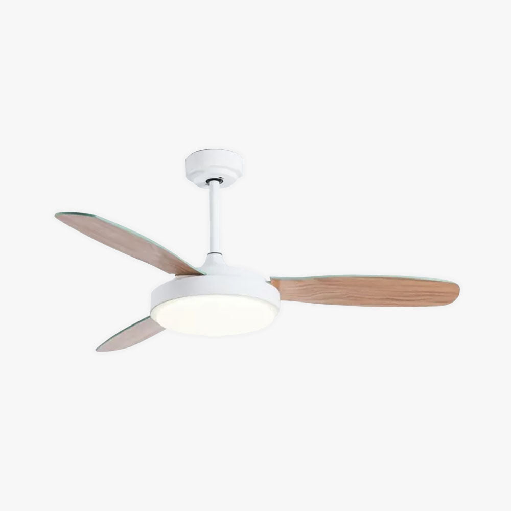 Haydn 3-Blade Ceiling Fan with Light, 3 Color, 36.2''/41.7''/52''/60''