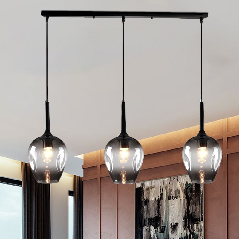 Hailie Modern Globe Glass Pendant Light