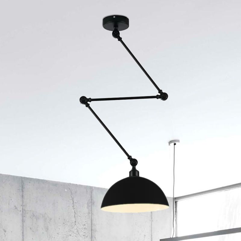 Minori Extendable Domed Pendant Light