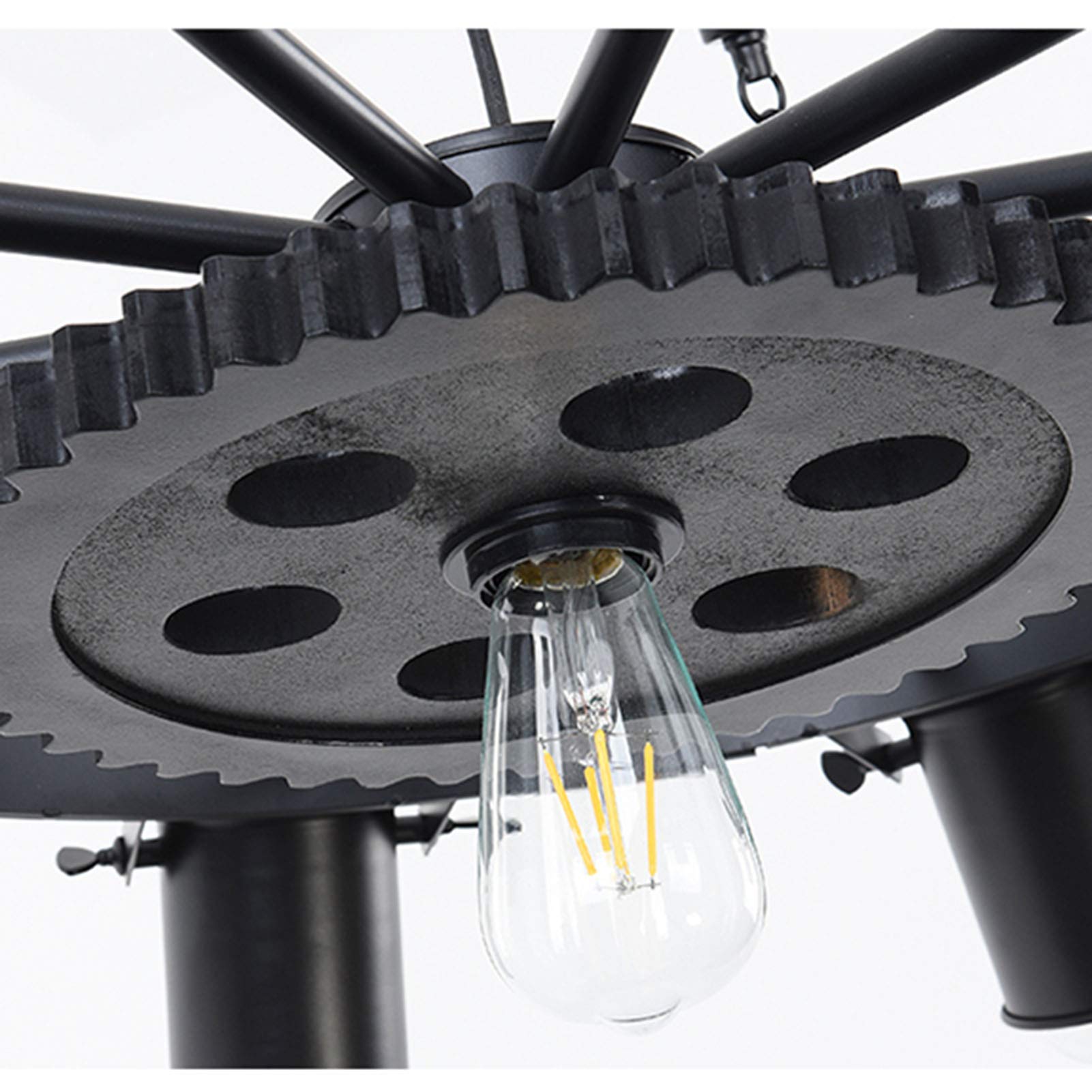 Epoch Industrial LED Pendant Light Metal Rope Cafe Bar