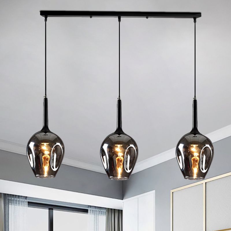 Hailie Modern Globe Glass Pendant Light