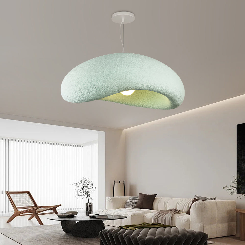 Byers Minimalist Cobblestone Shape Pendant Light