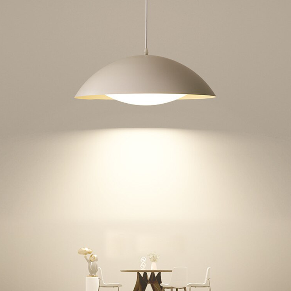 Hailie Modern Minimalist Pendant Light Metal Dining Room