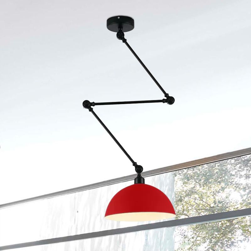 Minori Extendable Domed Pendant Light