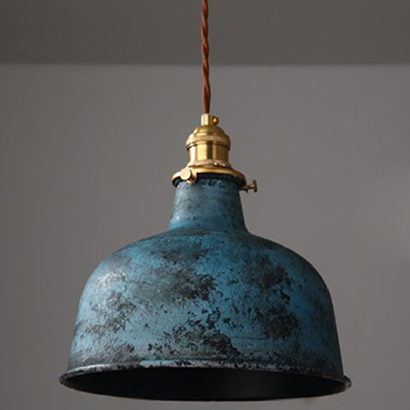 Alessio Aged Rusty Vintage Rustic Finish Pendant Light, 3 Style