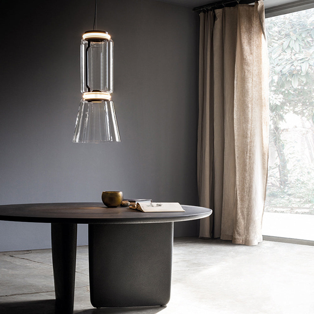 Hailie Minimalist Combination Glass Pendant Light