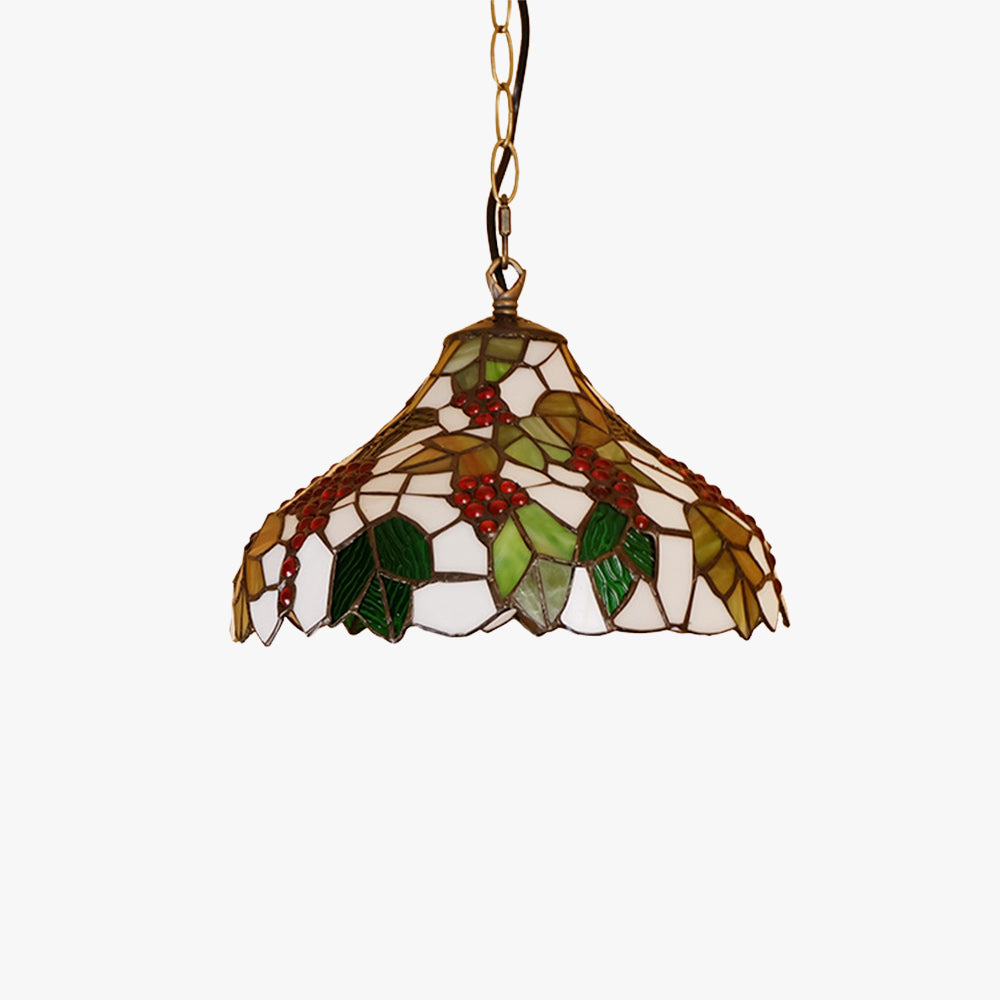 Eryn Designer Pendant Light Multicolor Metal Glass Dining Room