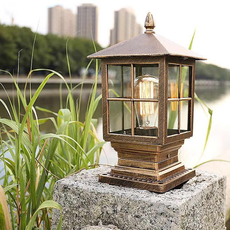 Outdoor deals light post