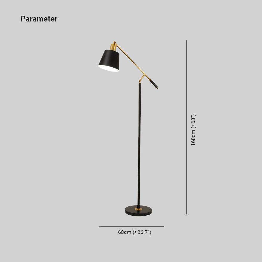 Salgado Modern Balance Arm Floor Lamp