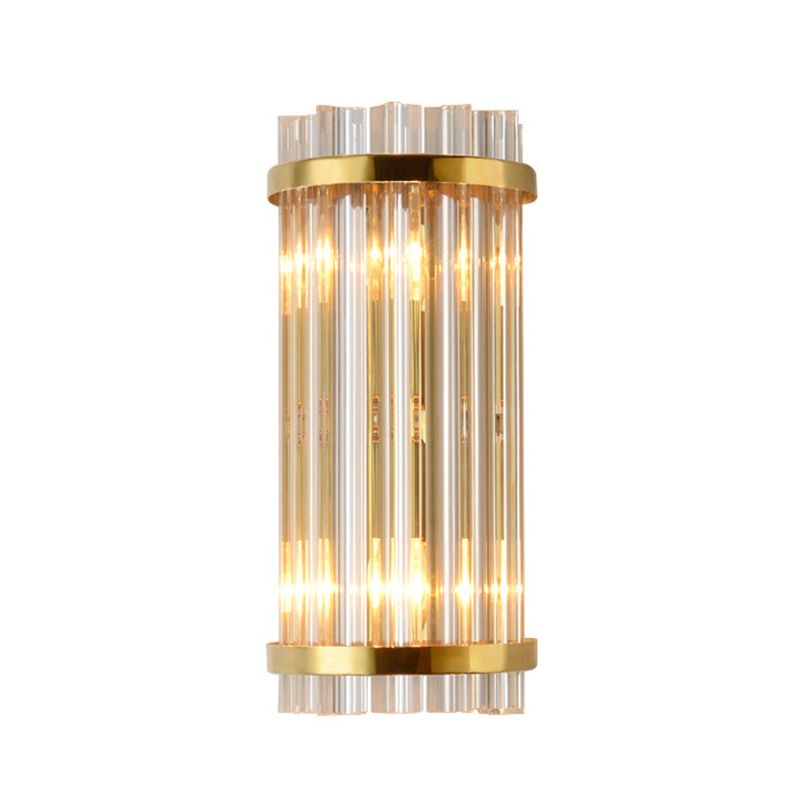 Kristy Luxury Gold Crystal Bedroom Bedside Wall Lamp