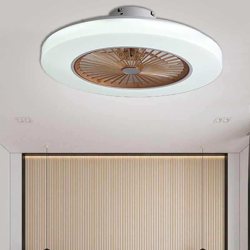 Morandi Ceiling Fan with Light, 5 Color, DIA 23"