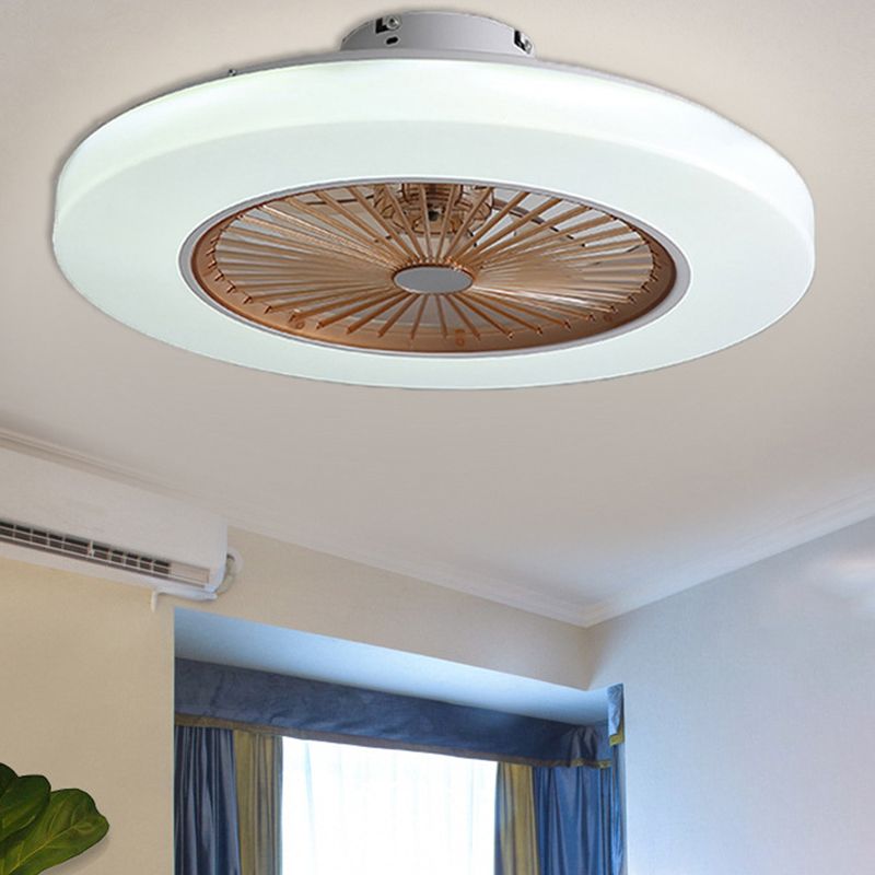 Morandi Ceiling Fan with Light, 5 Color, 23"