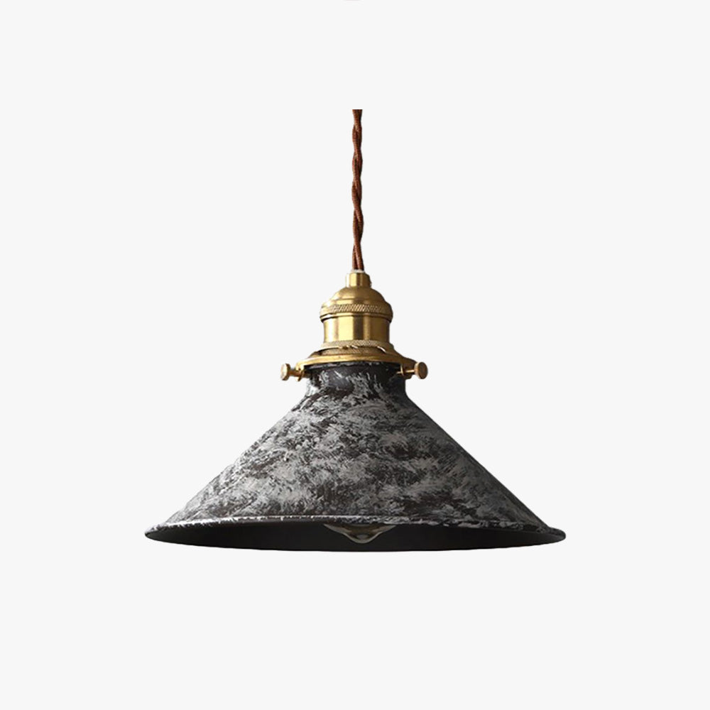 Alessio Aged Rusty Vintage Rustic Finish Pendant Light, 3 Style