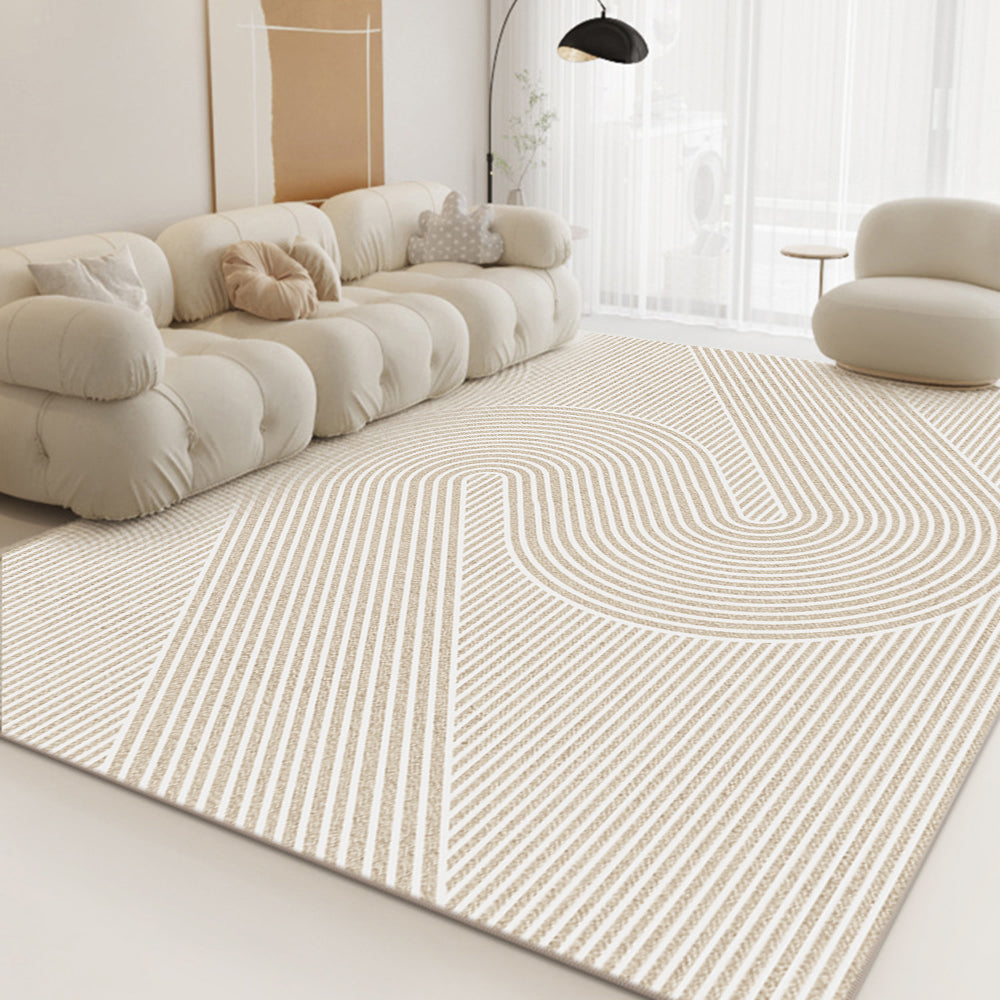 Pleasant Afternoon Simple and  Imitation Cashmere Living Room Rugs