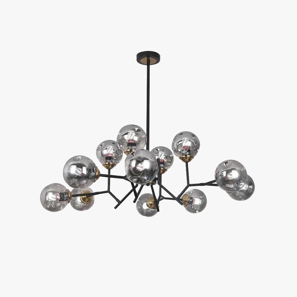 Valentina Modern Nordic Pendant Light Metal Glass Bedroom Living Room Dining Room