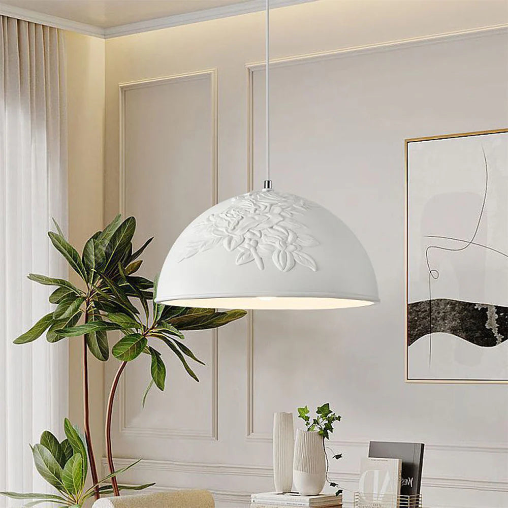 Elif French Style LED Metal/Resin Pendant Light Bedroom