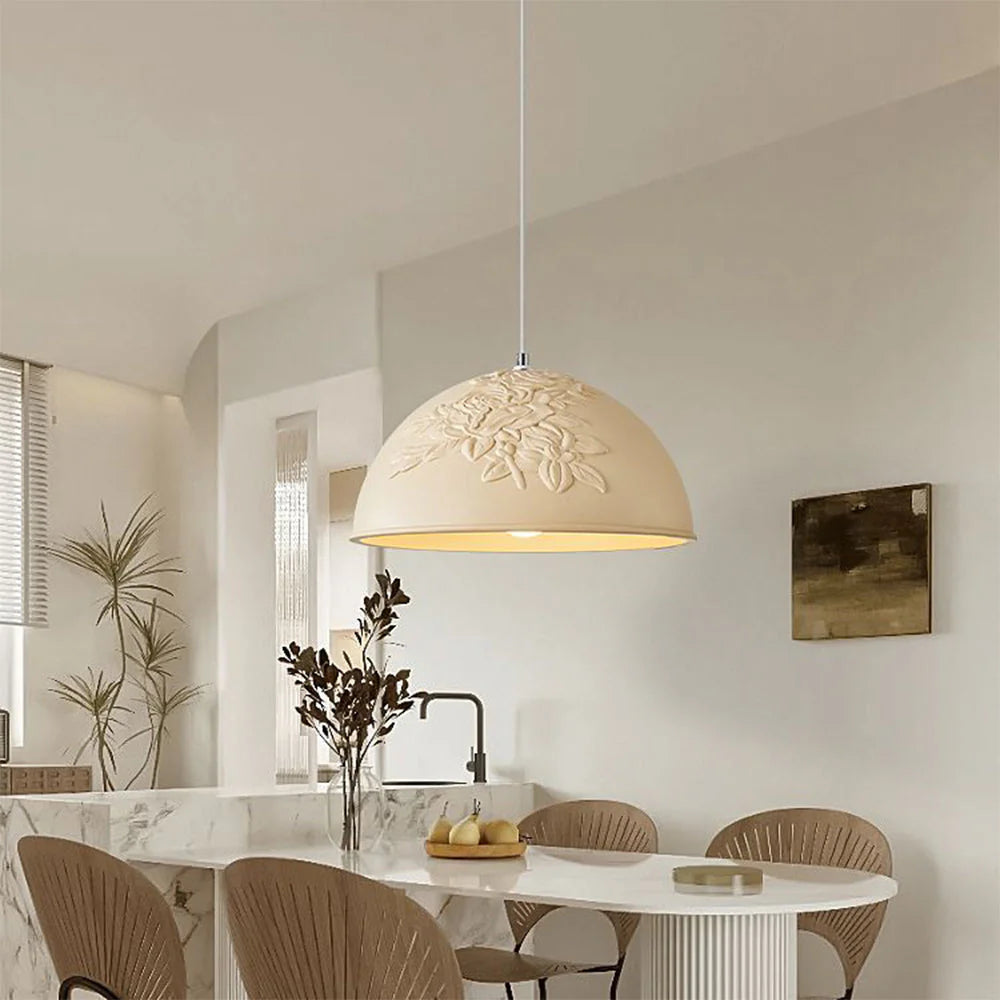 Elif French Style LED Metal/Resin Pendant Light Bedroom