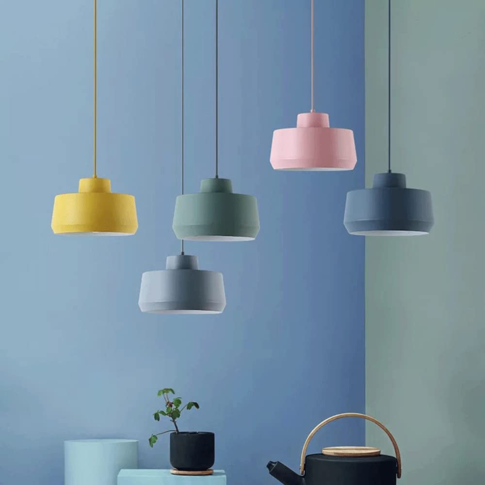 Morandi Nordic Macaron Pendant Light Pink/Blue Living Room/Bedroom