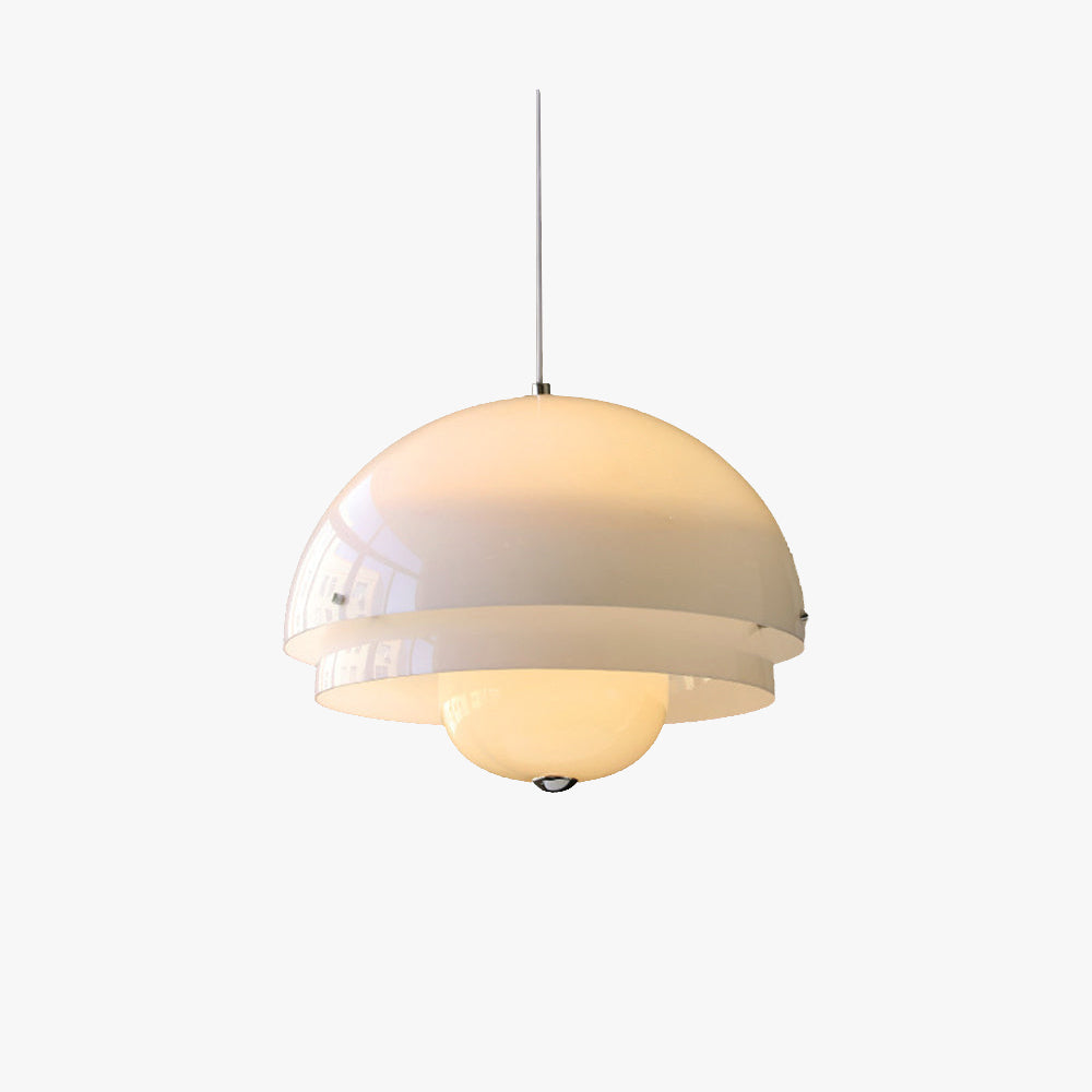 Cairns Bauhaus Nordic Simple Pendant Light Metal Acrylic Dining Room