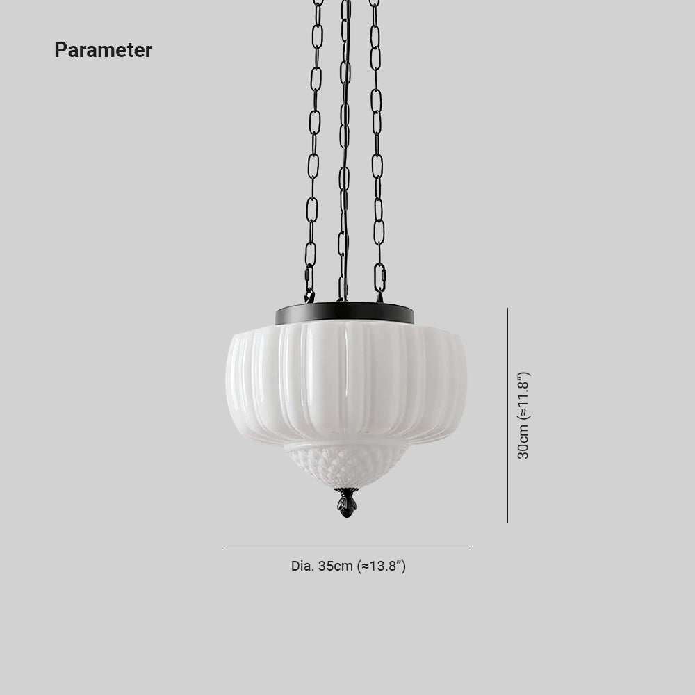 Hailie Modern Minimalist Metal Glass Pendant Light Dining Room