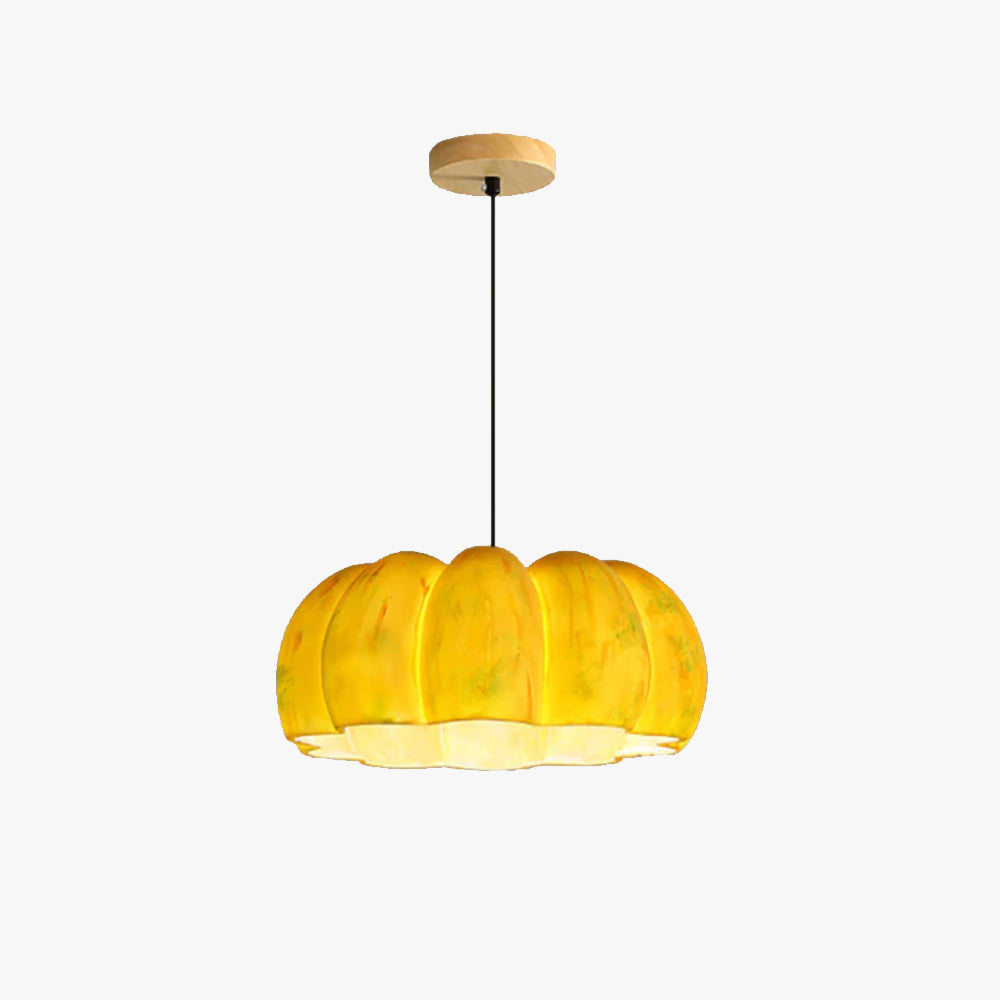 Nielsen Pumpkin Pendant Light Resin Bedroom Dining Room