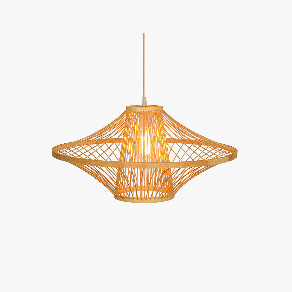 Muto Creative Handcrafted Pendant Light Bamboo Living Room