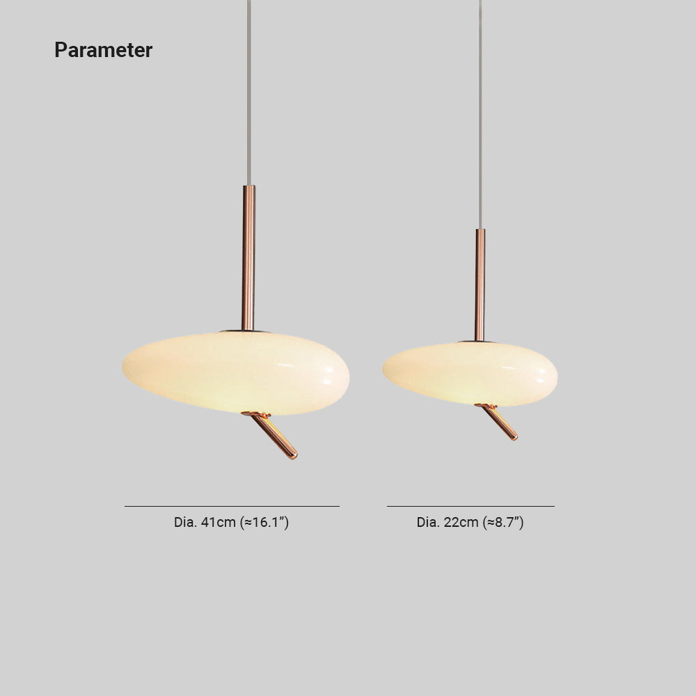 Hailie Modern Pebbles Acrylic Metal Pendant Light Living Room