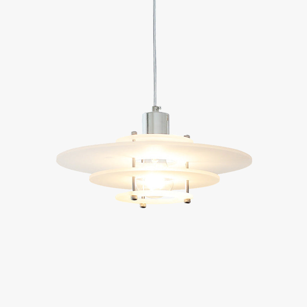 Cairns Modern Pendant Light Acrylic Metal Dining Room Living Room