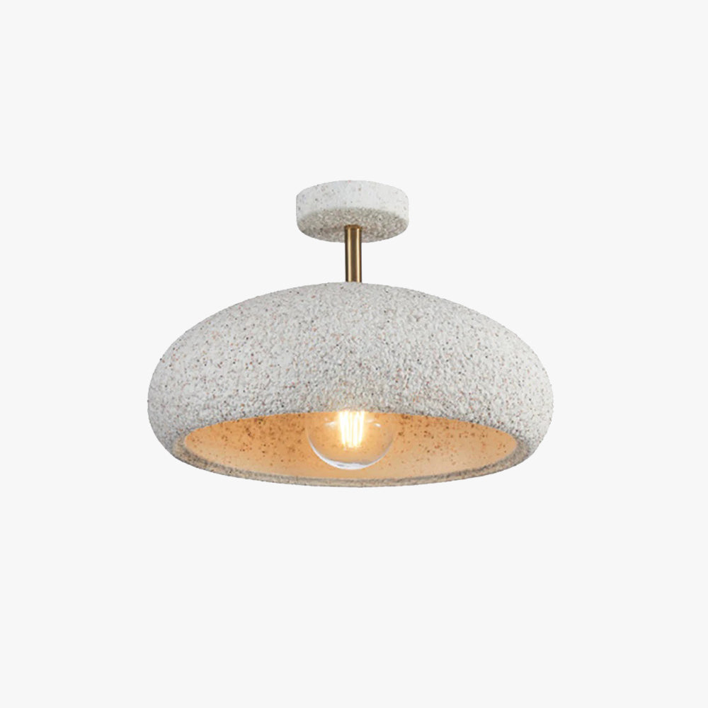 Byers Nordic Flush Mount Ceiling Light Resin Bedroom Dining Room