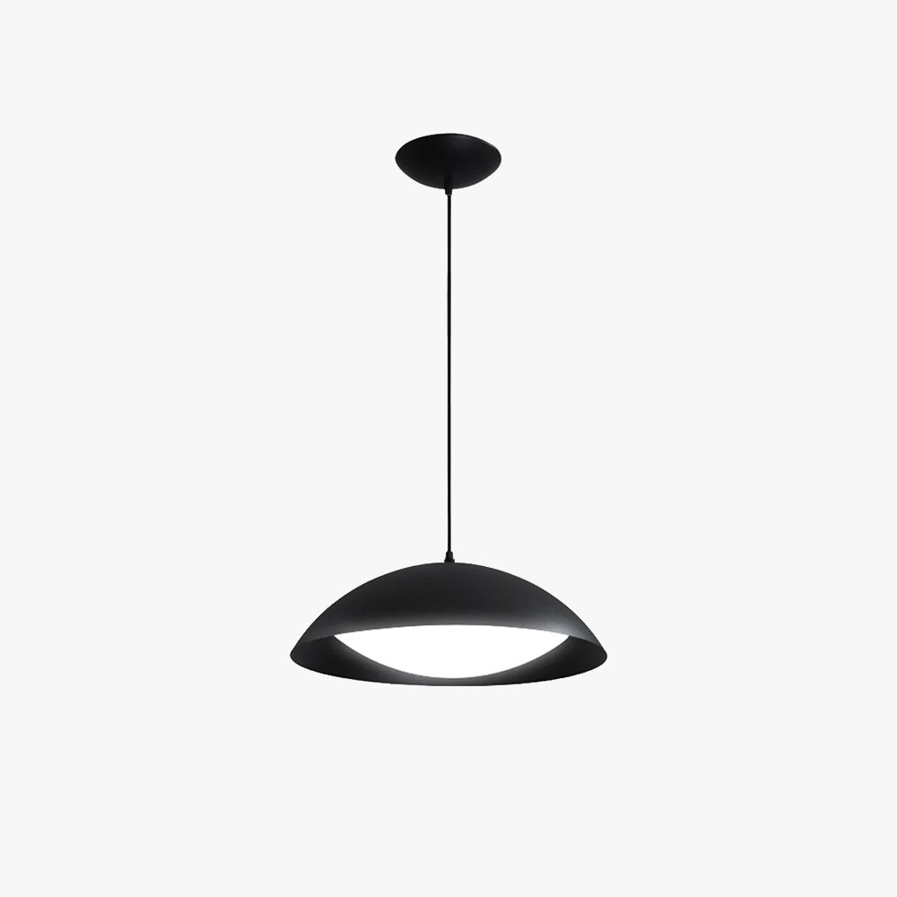 Hailie Modern Minimalist Pendant Light Metal Dining Room