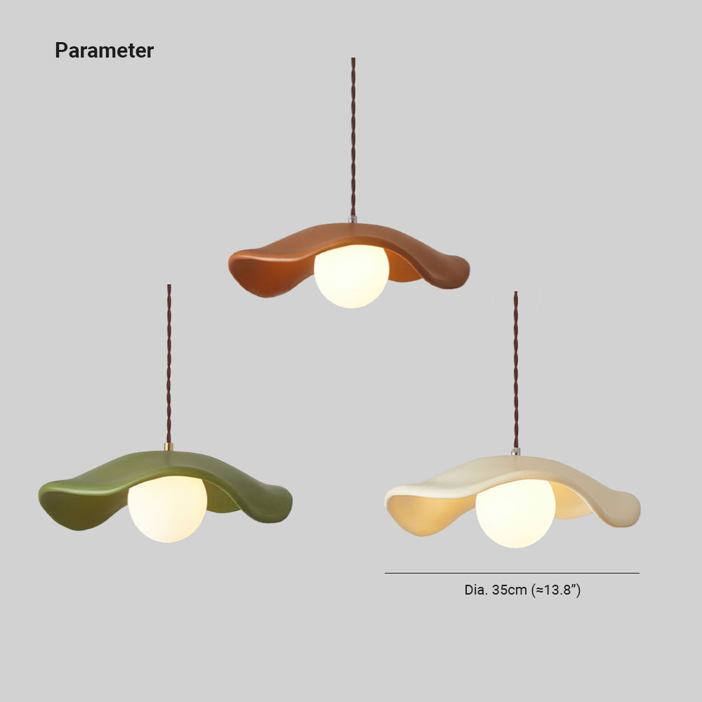 Byers Nordic LED Pendant Light Metal Resin Dining Room