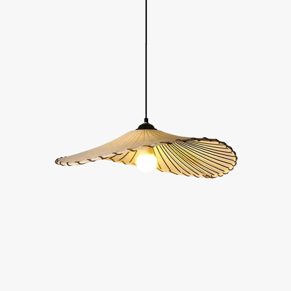 Byers Wabi-Sabi Retro LED Pendant Light Fabric/Metal Dining/Living Room