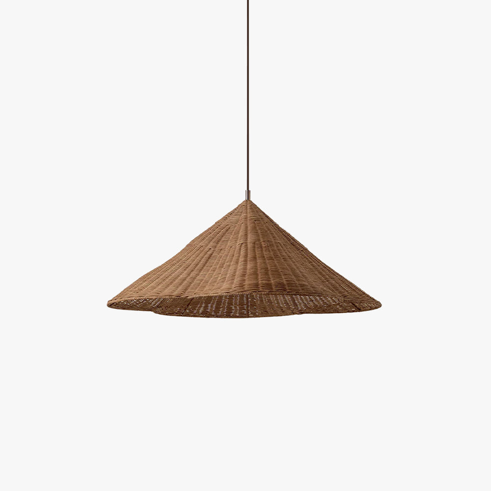 Muto Vintage Rattan Pendant Light Living Room Bedroom