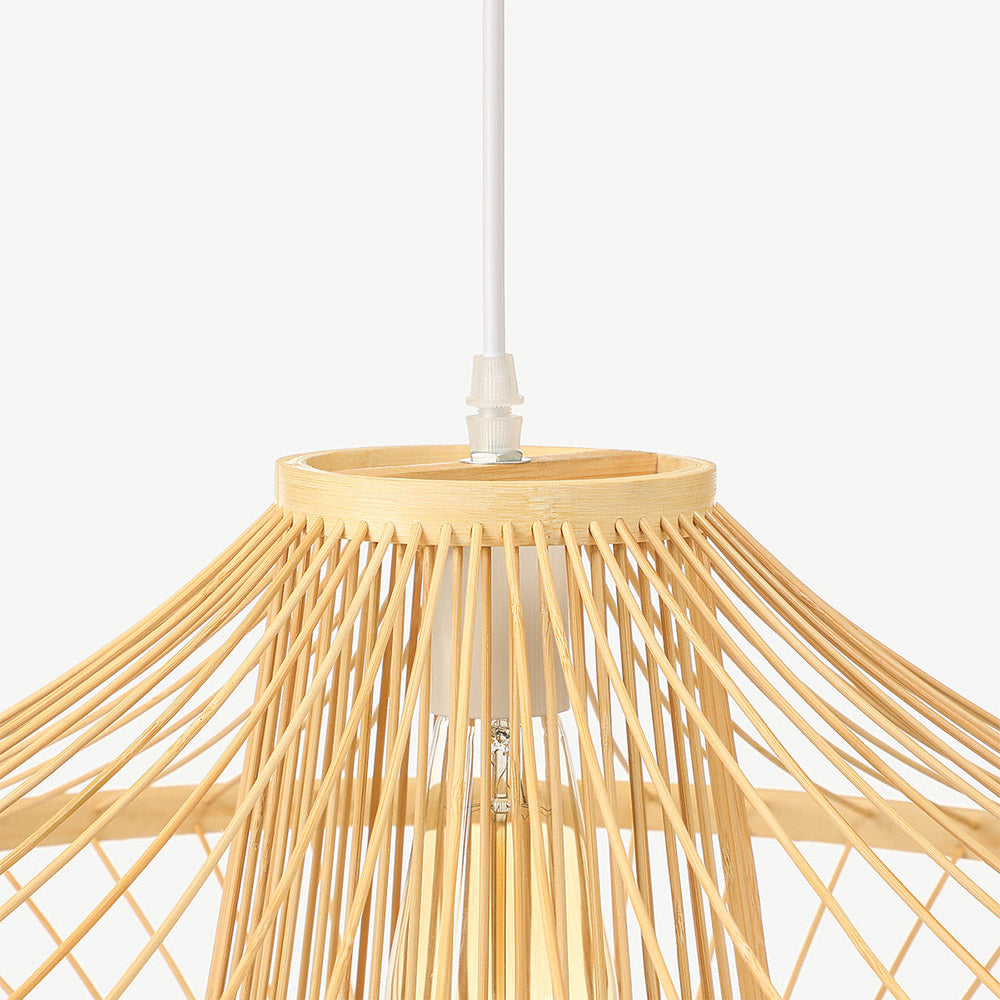 Muto Creative Handcrafted Pendant Light Bamboo Living Room