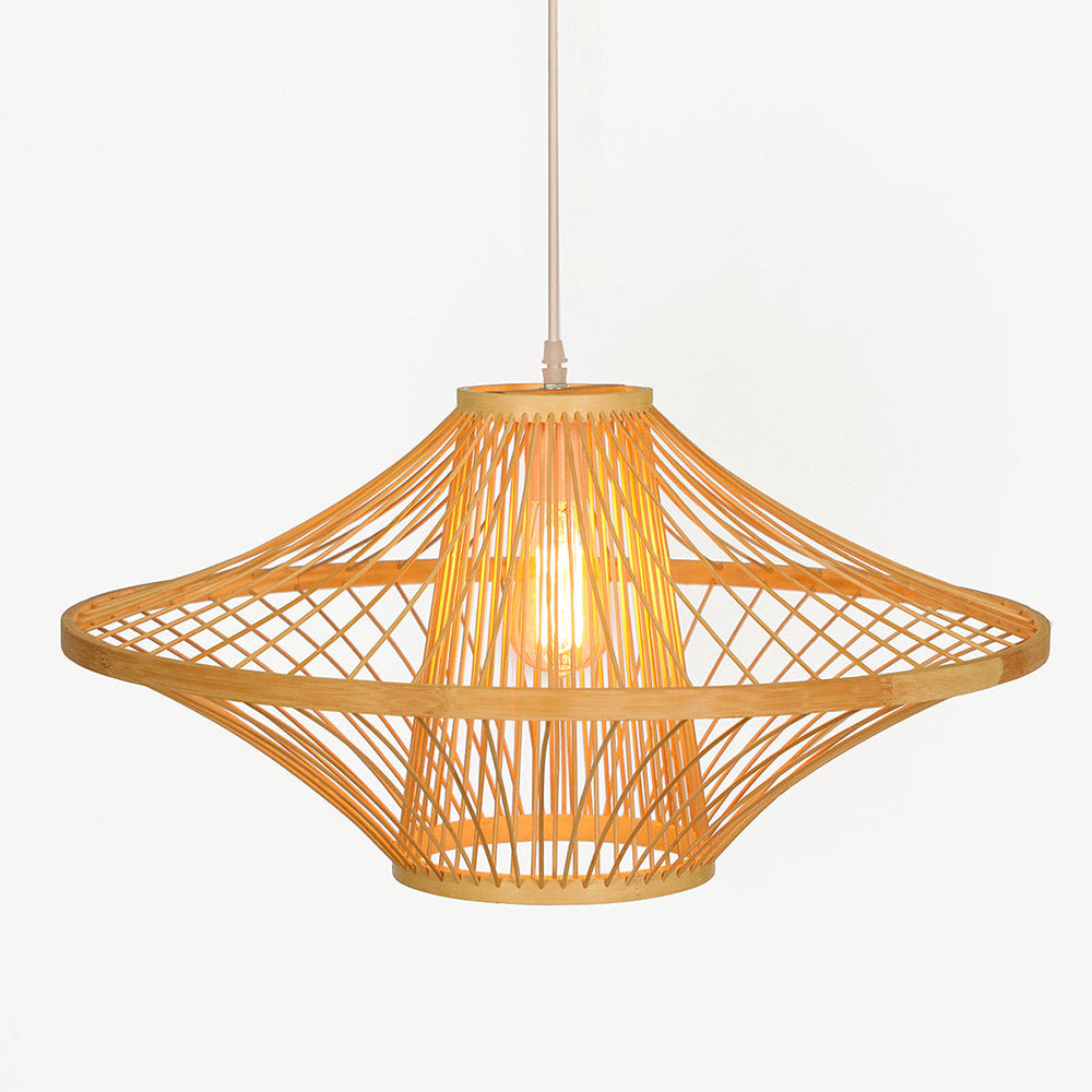 Muto Creative Handcrafted Pendant Light Bamboo Living Room