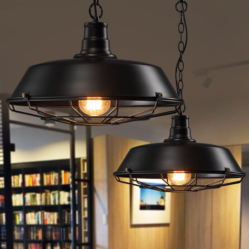 Alessio Rustic Industrial Pendant Light Living Room