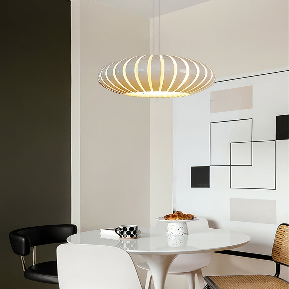 Hailie Modern Maranga Pendant Light Metal Acrylic Bedroom Dining Room