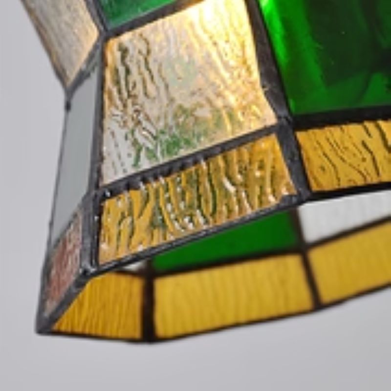 Eryn Vintage Creative Pendant Light Green Glass Living Room/Bedroom