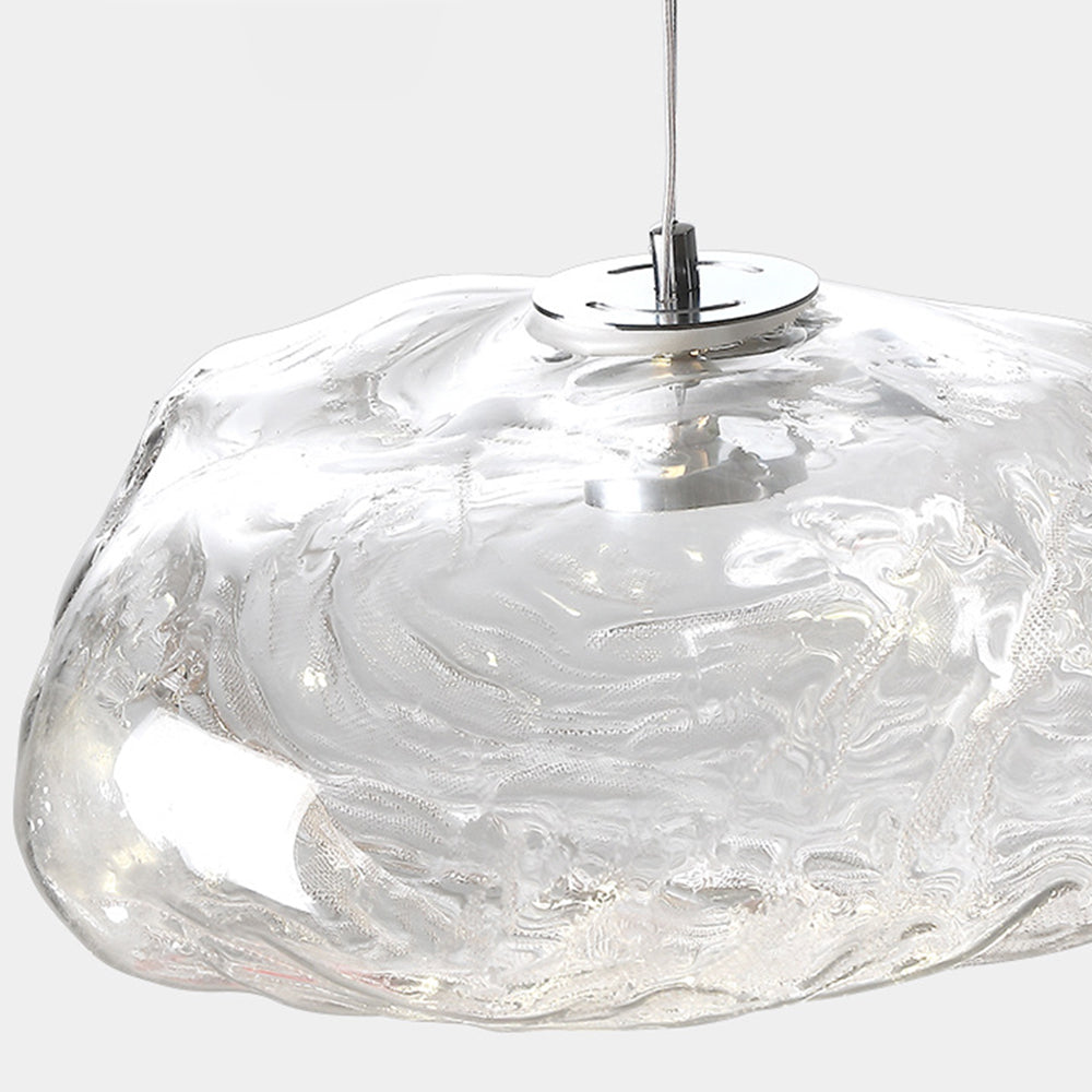 Nielsen Minimalist Bubble Pendant Light Glass Living Room Dining Room