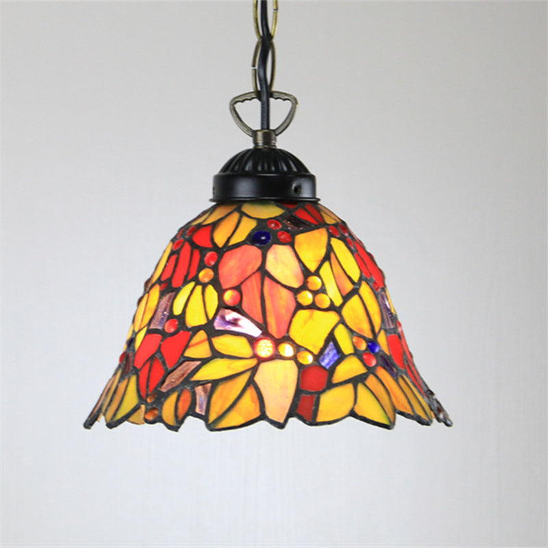 Eryn Cottage LED Pendant Light Metal Glass Living Room/Bedroom