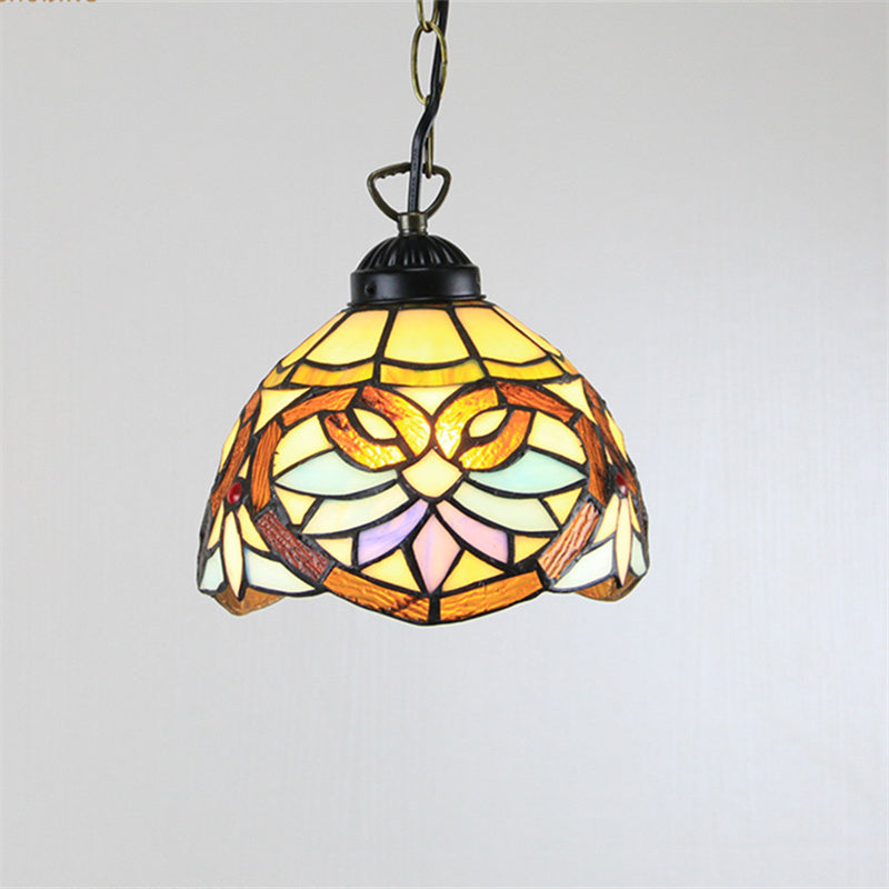 Eryn Cottage LED Pendant Light Metal Glass Living Room/Bedroom