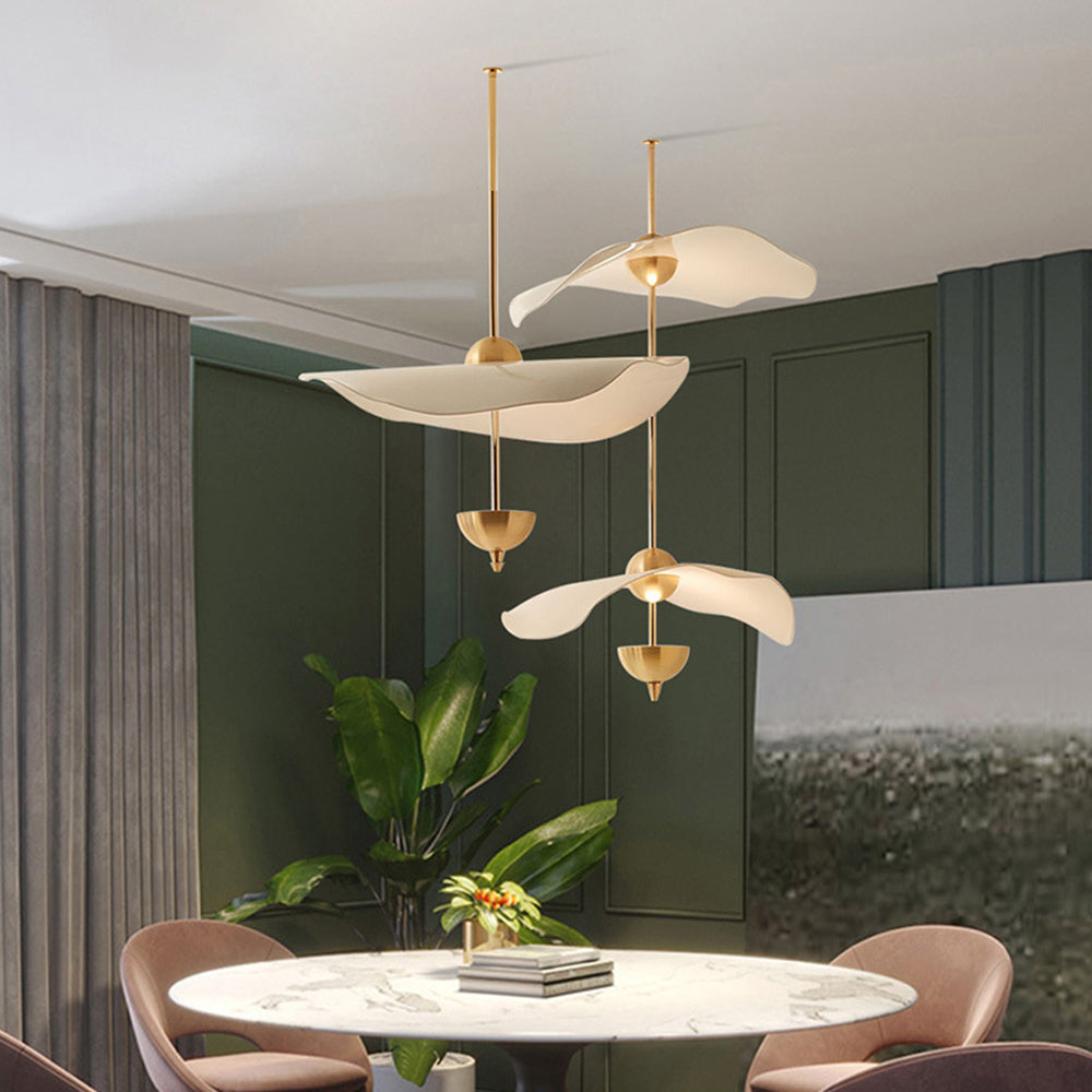 Cairns Modern Pendant Light Metal Acrylic Dining Room