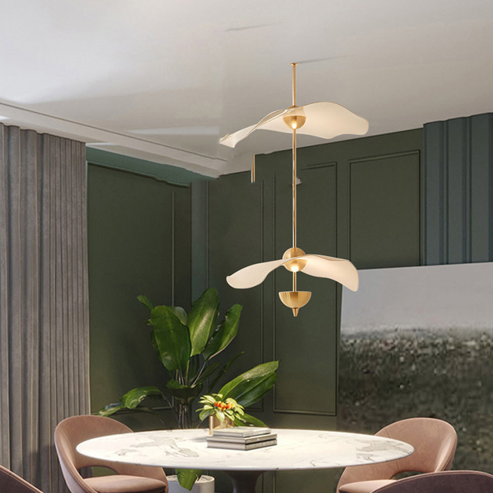 Cairns Modern Pendant Light Metal Acrylic Dining Room